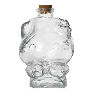 创意DIY猫咪许愿瓶手工罐子折纸透明幸运星星漂流瓶生日礼物