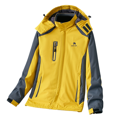 冲锋衣男女秋冬季加绒加厚外套