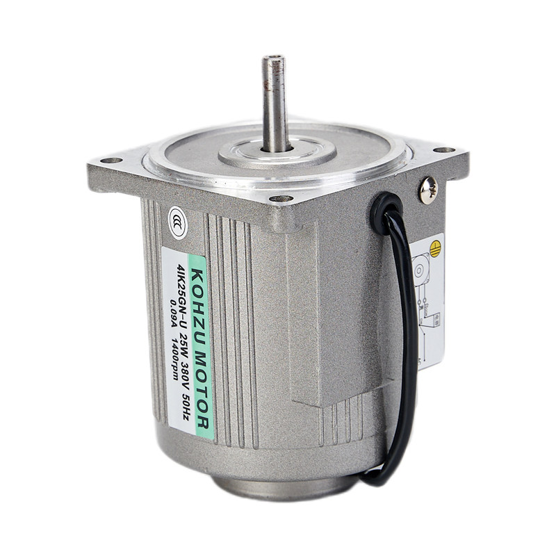 250W90W交流变速可逆正反转光轴减速电机调速定速单相220V三相380