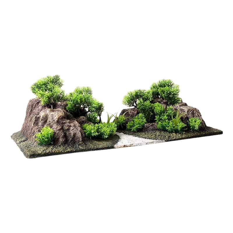 全套桌面造景适配小型智能鱼缸