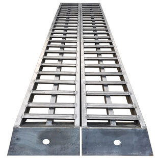 豫农王 叉车锰钢爬梯装载机铲车轮式拖拉机收割机防滑过桥合金钢A