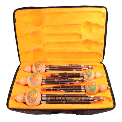 天然紫竹三音葫芦丝专业套装