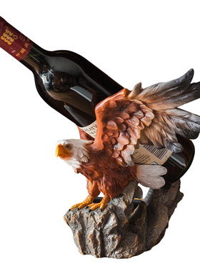 家点靓欧式风瓶架客厅桌酒柜老鹰