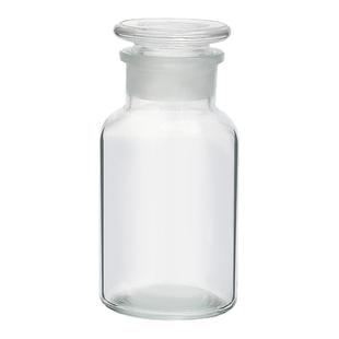 大口试剂瓶加厚硬质玻璃广口瓶化学玻璃磨口密封盖化工固体瓶试剂