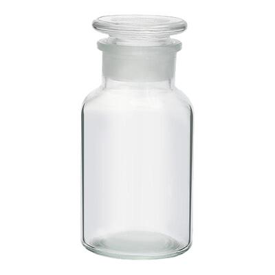 大口试剂瓶加厚硬质玻璃广口瓶化学玻璃磨口密封盖化工固体瓶试剂