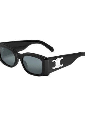 CELINE赛琳 镜腿标识 乙酰基 长方形 太阳眼镜 情侣款