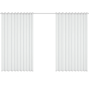 梦幻帘竖百叶窗帘纱帘透光不透人客厅阳台白纱飘窗窗纱2024新款沙