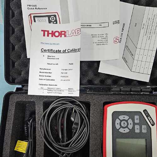 议价索雷博THORLABS PM100D数字光功率计，议价
