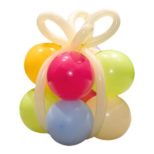 多款气球礼物盒子装饰场景布置橱窗装扮门店商场开业网红生日派对