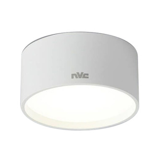 雷士照明明装筒灯超薄防眩免开孔客厅玄关过道天花灯家用led射灯