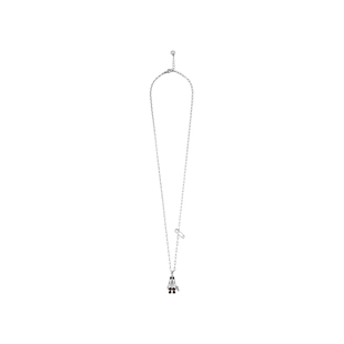 BLACKHEAD/黑头钛钢项链情侣款吊坠配饰设计万圣节项链