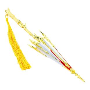 全职高手一叶之秋叶修君莫笑千机伞武器战矛机枪形态兵器合金模型