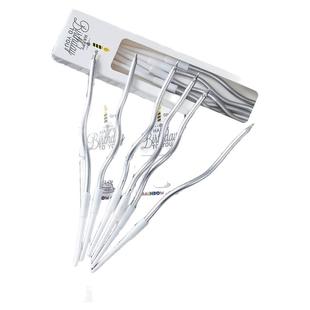 曲线蜡烛蛋糕装饰品摆件螺旋生日蜡烛弯曲蜡烛彩色创意烘焙插件l