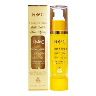 澳洲Healthy Care HC金箔羊胎素精华液面部保湿祛皱毛孔收缩50ml