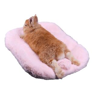 兔子过冬神器趴趴垫冬天保暖专用棉窝垫子防啃取暖侏儒兔用品大全