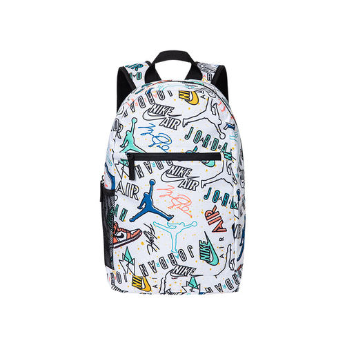 Jordan双肩包满印印花多功能背包学生青少年书包中号3007PS-001