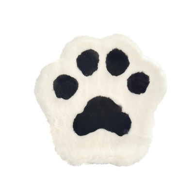 可爱猫爪汽车坐垫冬季毛绒保暖