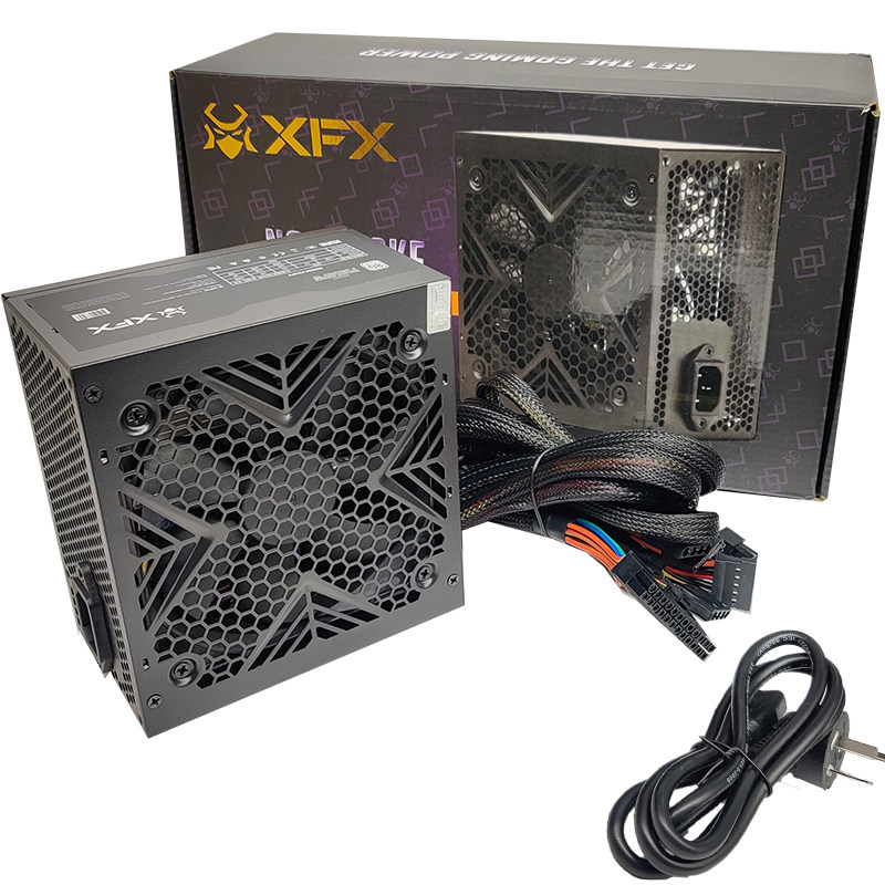 全新原装ATX台式机电脑电源额定500W静音主动式电压支持110V-220V
