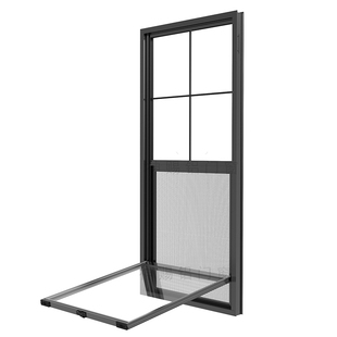 美式铝合金法式提拉窗上下推拉家用厨房窗隔音密封滑动窗传菜口