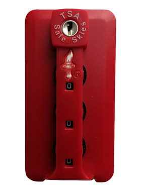 TSA Safe Skies密码锁行李箱密码锁旅行箱包密码扣锁拉杆箱火炬锁