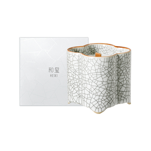 和玺文创五大名窑香薰蜡烛香氛茶香礼盒生日订婚新婚伴手礼物送人