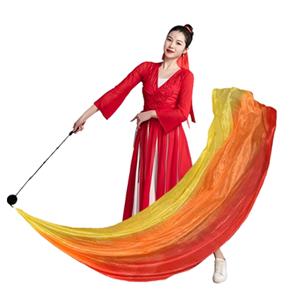 真丝渐变色彩绸带纱球量大优惠