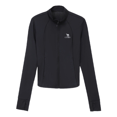 骆驼防晒衣女短款修身冰感防晒服