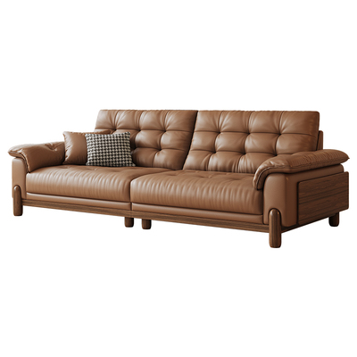 拉芙菲/LFF中古风真皮沙发