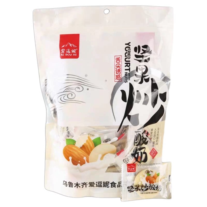 新疆爱逗妮坚果炒酸奶独立小包装