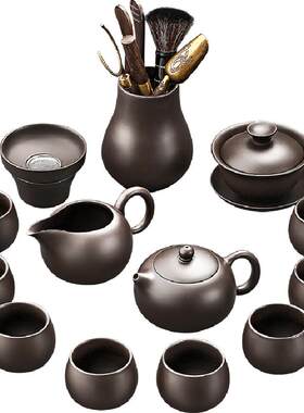 唐丰2026新款紫砂功夫茶具套装