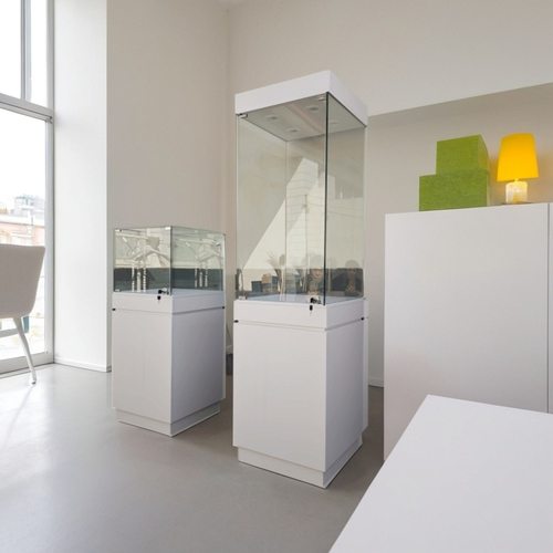 珠宝玉器产品展示台饰品展柜展厅手办模型样品玻璃柜博物馆展示架