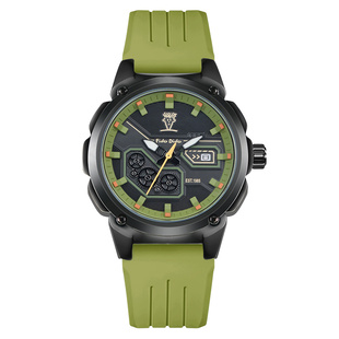 FidoDido七喜小子潮牌手表带日历夜光镂空机械风齿轮学生运动防水