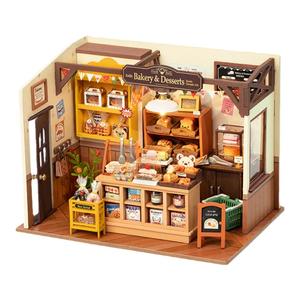 rolife若来木质贝卡的面包店