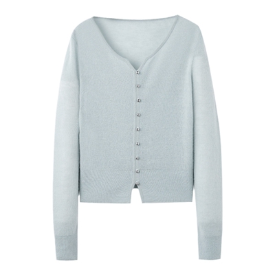 TKYSHOP圆领温柔风针织衫