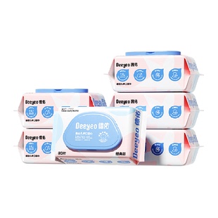 德佑婴儿湿巾新生儿宝宝手口专用湿纸巾儿童湿纸巾家用实惠装大包
