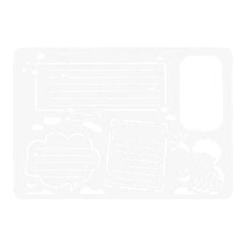 8k小学生手抄报模板大全a3绘画半成品神器校园画画万能通用尺子