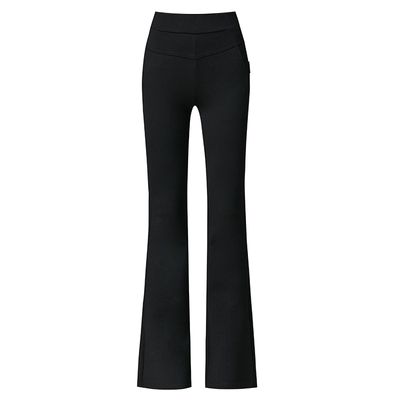 特厚羊羔绒外穿棉裤子女微喇叭裤