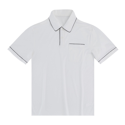 高端SUPIMA棉男士翻领短袖T恤衫