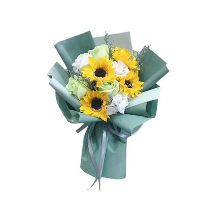 生日礼物送女友妈妈香皂花花束