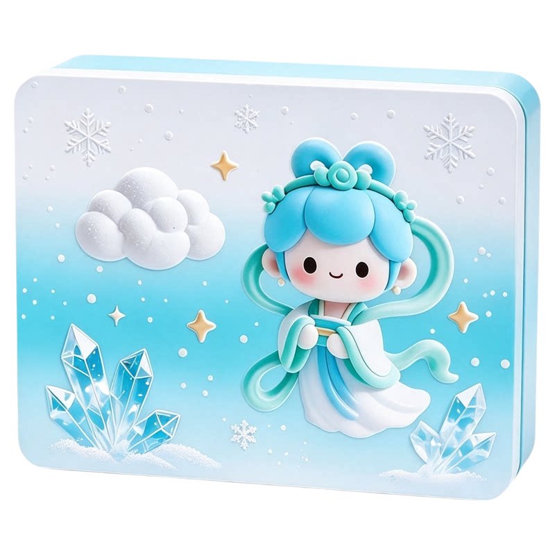 中秋新款冰皮盒榴莲冰皮月饼包装