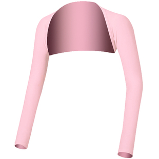 PGM高尔夫披肩女服装冰丝袖套骑行UPF40+透气冰袖连肩防晒衣