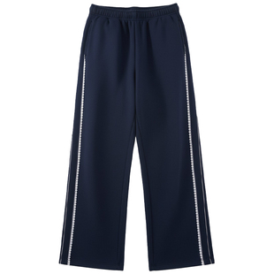 女童裤子秋冬2025新款儿童休闲运动卫裤大童宽松加绒加厚长裤童装