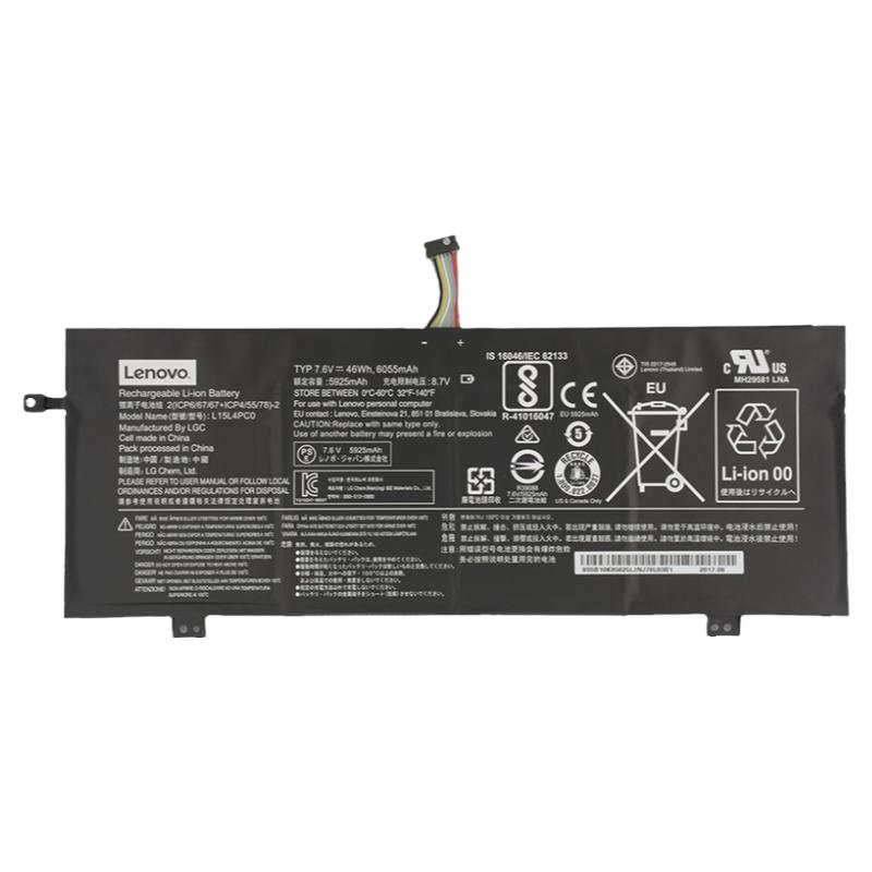 适用联想小新Air 13 PRO 710S-13IKB/ISK L15L4PC0 M6P笔记本电池