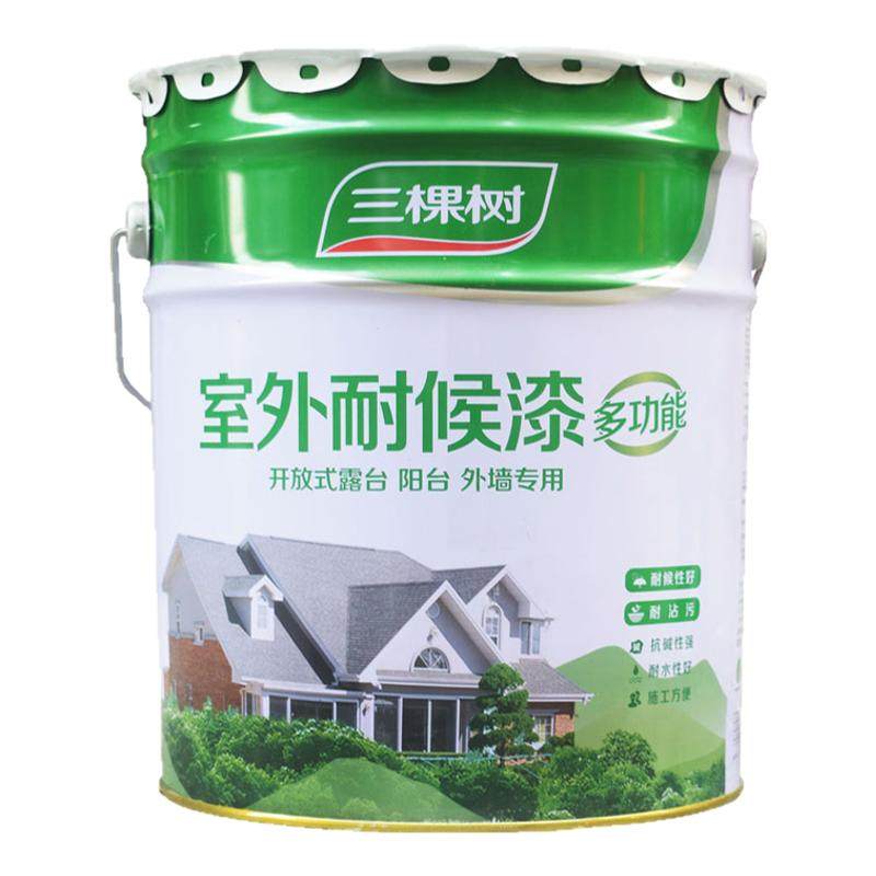 三棵树外墙乳胶漆耐候翻新漆