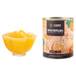赣南脐橙果粒酱850g柳橙粒果肉鲜水果橙子满杯罐头茶饮奶茶原料