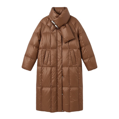 羽绒服女款2025冬季新款外套长款