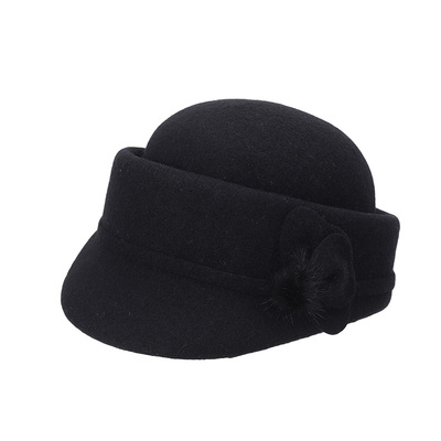 芝士商店~100羊毛高级质感马术帽