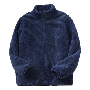 睡衣外套男居家法兰绒加厚男款单件上衣冬季男士珊瑚绒加绒家居服