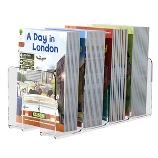 儿童raz绘本收纳神器分级阅读桌面牛津树海尼曼书柜整理箱置物架