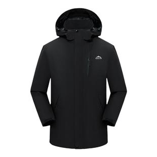 回力三合一冲锋夹克外套男女2025秋冬新款防泼水情侣户外防风上衣